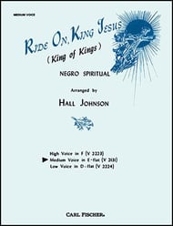 Ride On, King Jesus Vocal Solo & Collections sheet music cover